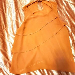 Rust/blush colored tank top